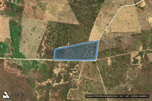 Imagem de satélite de Sitio Lagoa dos Gregorios - PARCELA 01 em Araripina - PE