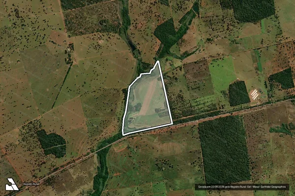 Imagem de satélite de LOTE 95 -  GLEBA 08 ? SEÇÃO ?C? - FAZENDA VÁRZEA ALEGRE - Parcela 1 em Terenos - MS