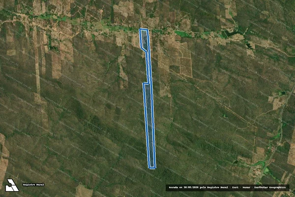 Imagem de satélite de SITIO TIPI ? LOTE 1 - Parte 1 em Aurora - CE