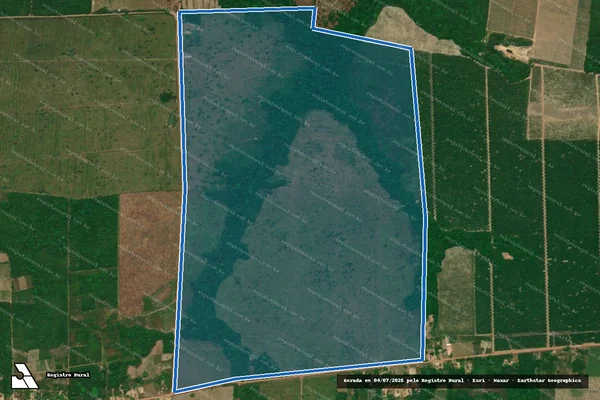 Imagem de satélite de FAZENDA NOVA SITUAÇÃO - 03 em São Caetano de Odivelas - PA