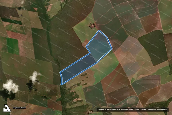 Imagem de satélite de Fazenda Bela Vista - Parte 1 em Campo Verde - MT