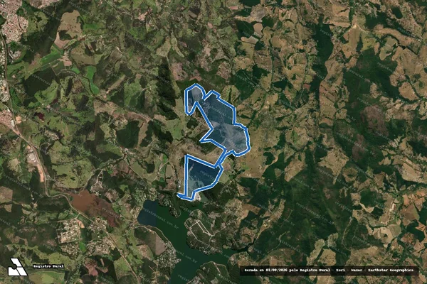 Imagem de satélite de FAZENDA BELA VISTA - Parte 1 em Itaúna - MG