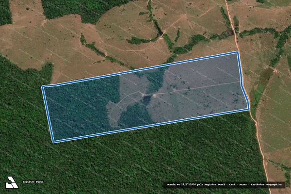 Imagem de satélite de Fazenda São José - Fazenda São José em Nova Bandeirantes - MT