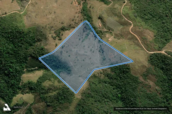 Imagem de satélite de LOTE 06 - PA NOVA CONQUISTA II - em Campo do Meio - MG