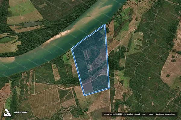 Imagem de satélite de FAZENDA BOI VERDE / FAZENDA BOI VERDE em Peixe - TO