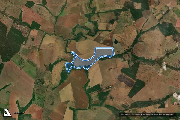 Imagem de satélite de Fazenda Talhado / PARTE 2 em Rio Verde - GO