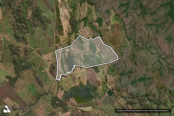 Imagem de satélite de FAZENDA ÁLVARO GOMES OU BICAME - Gleba 02 em Niquelândia - GO