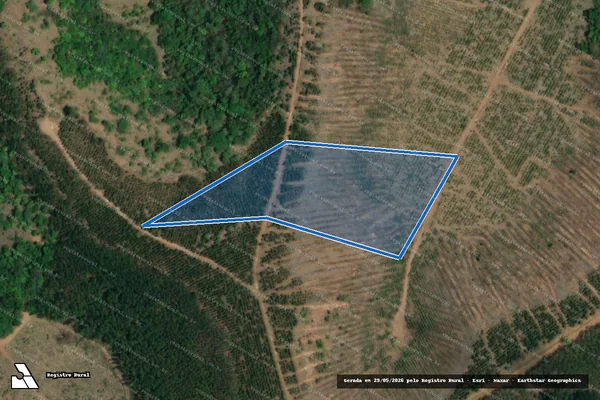 Imagem de satélite de Fazenda Boa Vista - GLEBA CXXXVIII em Açucena - MG