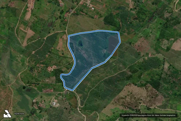 Imagem de satélite de ENGENHO SANTA RITA - Parte 1 em Alagoa Nova - PB