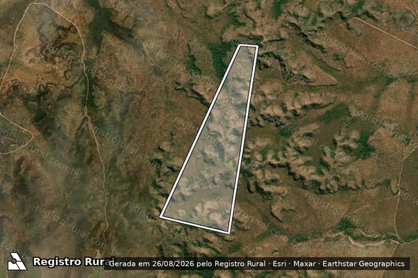 Imagem de satélite de FAZENDA PLANESTE - 001 em Balsas - MA