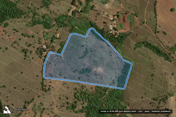Imagem de satélite de FAZENDA DA MARICOTA - FAZENDA DA MARICOTA em Capim Branco - MG