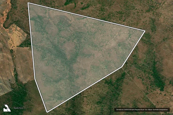 Imagem de satélite de Lote 22 e 107, do Loteamento Caracol, 6ª Etapa, Gleba 01 - 003 em Santa Tereza do Tocantins - TO