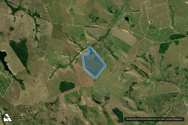 Imagem de satélite de Fazenda Irmãos Reunidos - Parte 2 em Mucurici - ES
