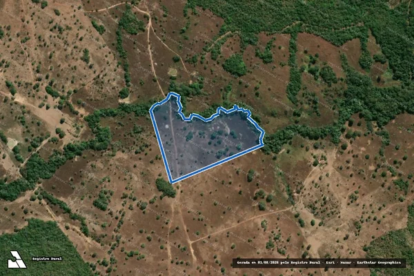 Imagem de satélite de FAZENDA CURRALINHO  - ÁREA 13 em Faina - GO
