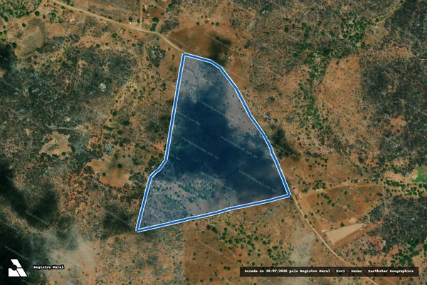 Imagem de satélite de SITIO RIACHO DA ROÇA - Parte 2 em Sumé - PB