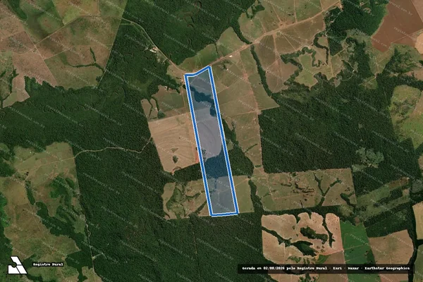 Imagem de satélite de FAZENDA RIO DOCE ? PARTE B - FAZENDA RIO DOCE ? PARTE B em Juína - MT