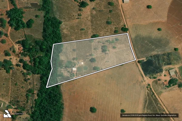 Imagem de satélite de Fazenda Claro - 002 em Vazante - MG