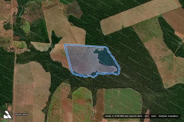 Imagem de satélite de LOTE N° 223 - LOTE N° 223 em Brasnorte - MT