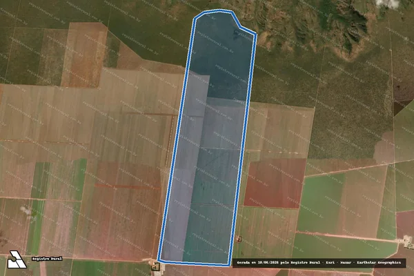 Imagem de satélite de LOTE Nº13 do Lot. São José-4º Etapa / LOTE Nº13 do Lot. São José-4º Etapa em Ponte Alta do Tocantins - TO