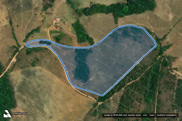 Imagem de satélite de Espigão - Parte 1 em Arantina - MG