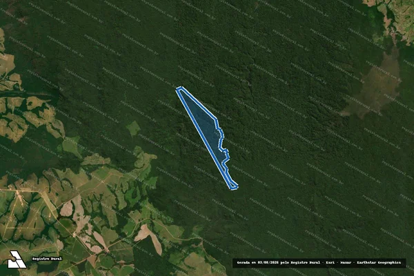 Imagem de satélite de FAZENDA SÃO MATEUS I em Comodoro - MT