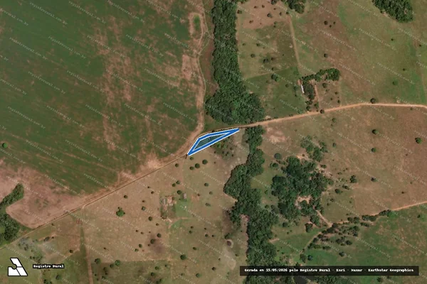 Imagem de satélite de Fazenda VW - Gleba B em Juara - MT