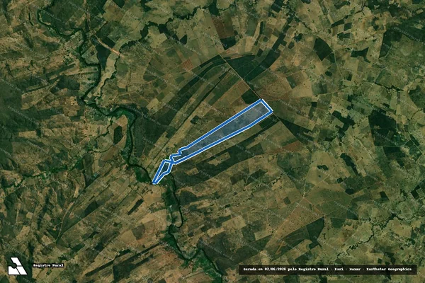 Imagem de satélite de FAZENDA PARAISO - FAZENDA PARAÍSO em Santa Maria da Vitória - BA