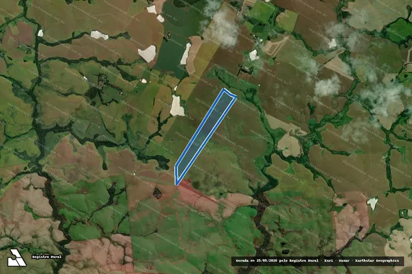 Imagem de satélite de Fazenda do Chalé / PERIMETRO em Tupanciretã - RS