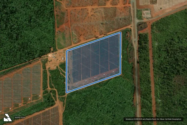 Imagem de satélite de FAZENDA 16 DE AGOSTO - LOTE 7C
 - CELESTE 01 em Brasnorte - MT