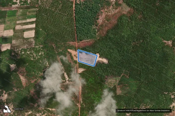 Imagem de satélite de PIÇARREIRA – PA São Francisco II / Parte 1