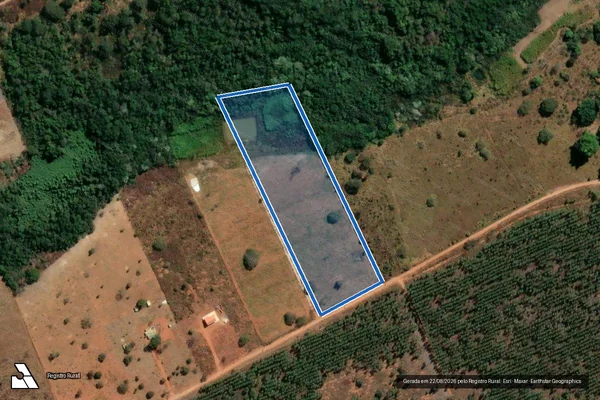 Imagem de satélite de Fazenda Augustus - Gleba A - CHáCARA 10 em Cordisburgo - MG