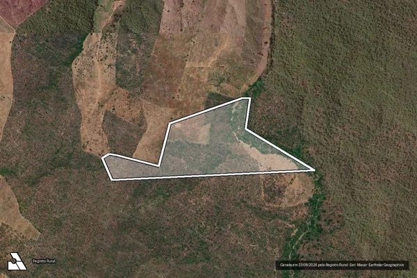 Imagem de satélite de LOTE 4877 - SITIO BAIXIO DAS CABAÇAS  - Parte 1 em Assaré - CE