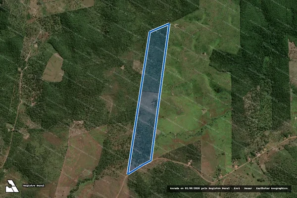 Imagem de satélite de SANTA MARGARIDA - Parte 1 em Coroatá - MA