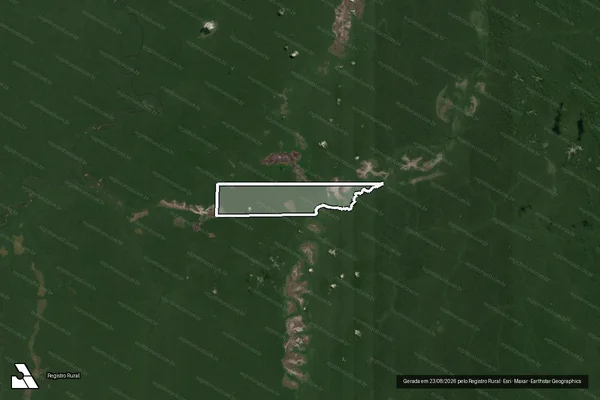 Imagem de satélite de FAZENDA TILAPIA II - Parte 1 em Novo Aripuanã - AM