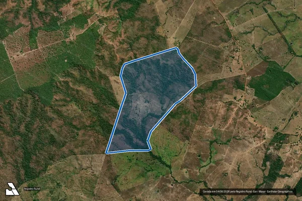 Imagem de satélite de GLEBA MUQUEM Nº. I e  MUQUEM º. 6 - DATA MUQUEM - 001 em Riachão - MA