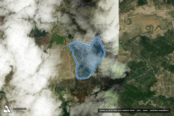 Imagem de satélite de Fazenda Aliança - Gleba 1 em Mundo Novo - BA