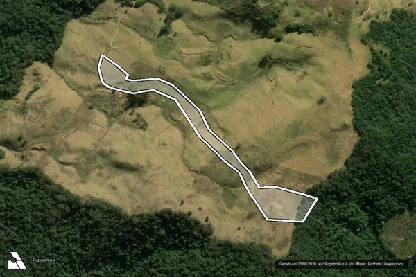 Imagem de satélite de Serra da Boa Vista - Gleba B em São João da Boa Vista - SP