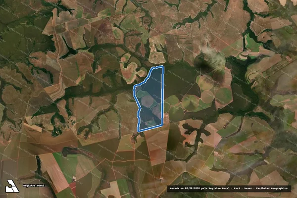 Imagem de satélite de Fazenda Vô Guilherme - Parte 1 em Santo Antônio do Leste - MT