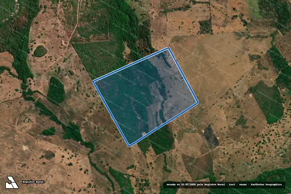 Imagem de satélite de Fazenda Nova Esperança, Lote 30 do Loteamento Ribeirão do Couro - Parte 1 em Divinópolis do Tocantins - TO
