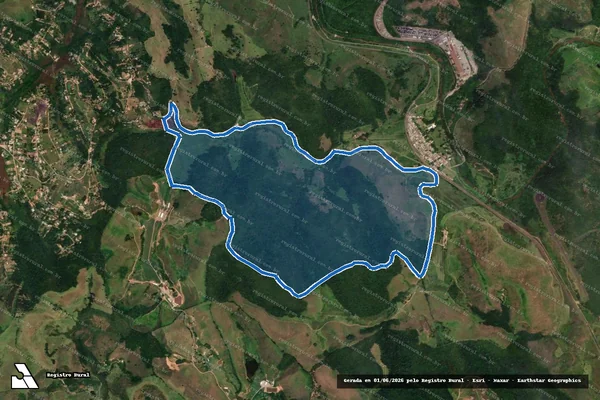 Imagem de satélite de FAZENDA BOA VISTA - Parte 2 em Juiz de Fora - MG