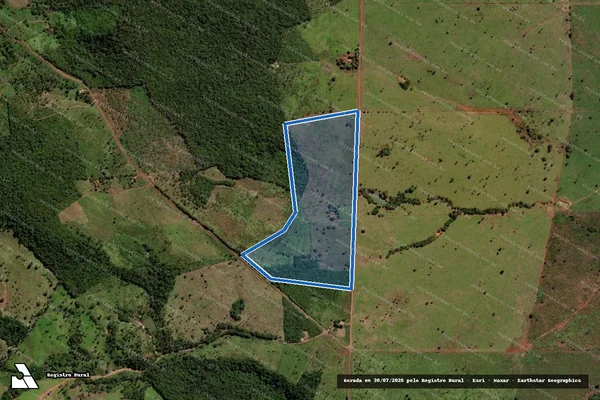 Imagem de satélite de LOTE 86 ? PA CAÇADOR - LOTE 86 em Xambioá - TO