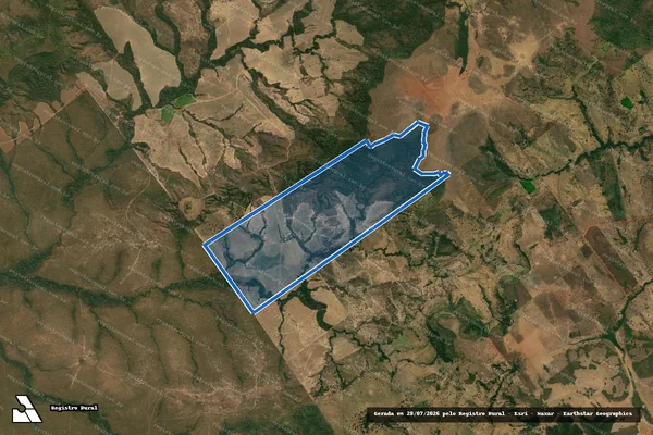 Imagem de satélite de Fazenda Alvorada I / PARCELA 1 em Água Boa - MT
