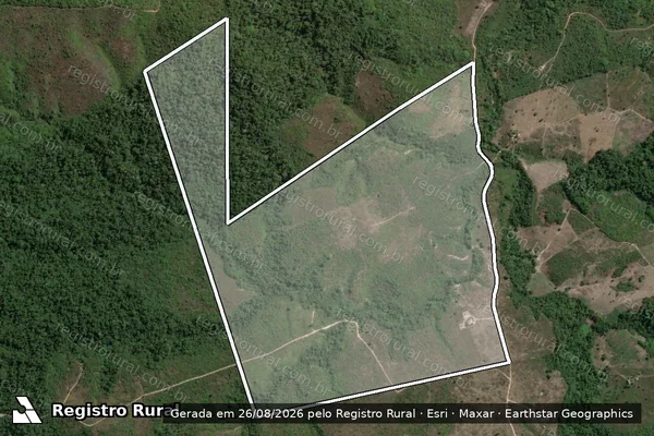 Imagem de satélite de FAZENDA FREITAS - Gleba A em Rondon do Pará - PA