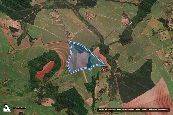 Imagem de satélite de FAZENDA BANDEIRA BRANCA - PARTE 2 em Descalvado - SP