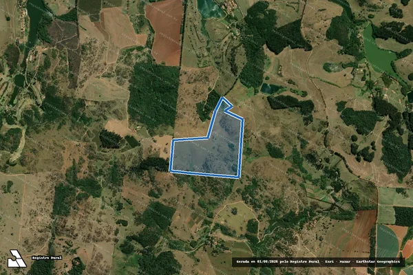 Imagem de satélite de Fazenda Capuava - Gleba K - Gleba K em Indaiatuba - SP