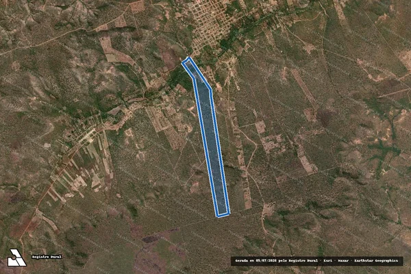 Imagem de satélite de GLEBA BETEL - Parcela 1 em Landri Sales - PI