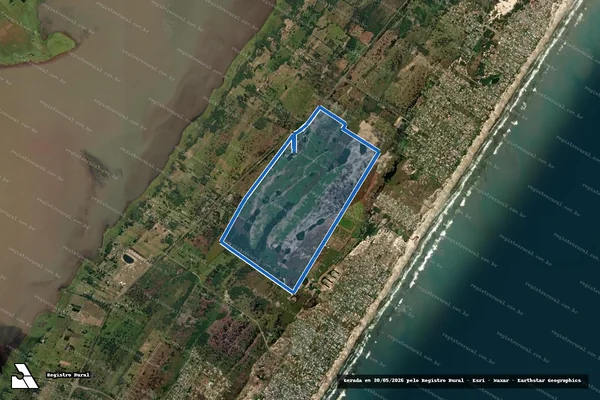 Imagem de satélite de FAZENDA DA ESTIVA em Torres - RS