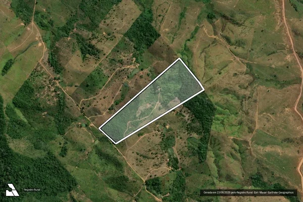 Imagem de satélite de PA JERUSALÉM ? LOTE 11 - Parcela 1 em Marabá - PA