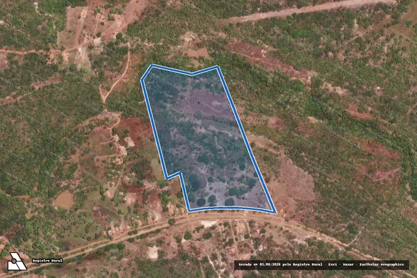 Imagem de satélite de Baixão do Resfriado - PARCELA 01 - GLEBA B em Castelo do Piauí - PI