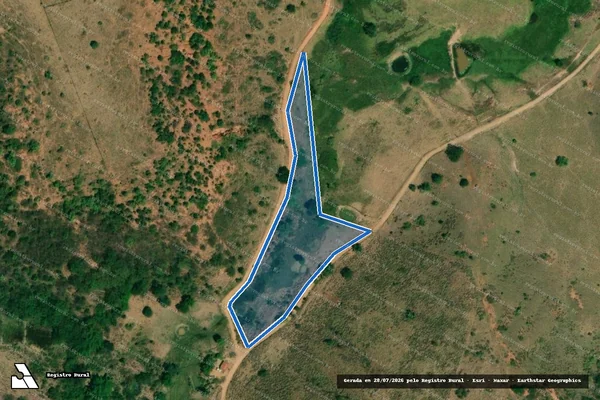 Imagem de satélite de Fazenda Recanto Feliz  - Parte 2 em Pescador - MG